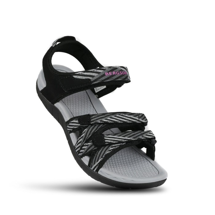 Sandały trekkingowe Damskie ATBARA Black Grey Rozmiar 41