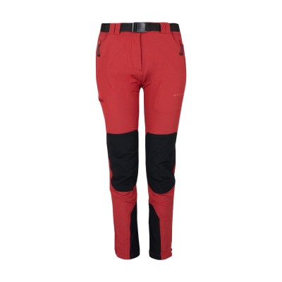 Spodnie Trekkingowe Damskie FLAM 4W Long Black / RED Rozmiar S