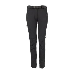 Spodnie Trekkingowe Damskie 2w1 SNASA 4W NS26 Zip-off Black