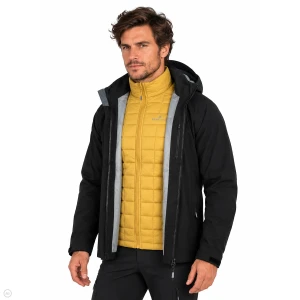 Kurtka Męska 3w1 EVERFOLK 26 3in1 STX BLACK