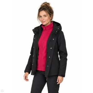 Kurtka Damska 3w1 ECOVERSE STX Black