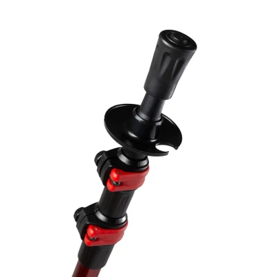 Kije Trekkingowe składane BTP-03 CARBON Red