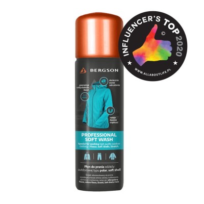 Płyn do prania BERGSON PROFESSIONAL SOFT WASH 300ml