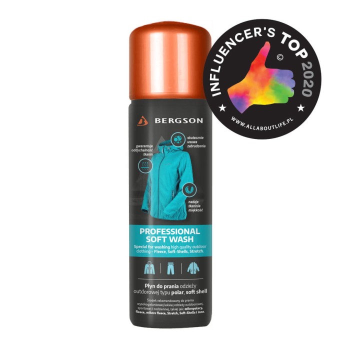 Płyn do prania BERGSON PROFESSIONAL SOFT WASH 300ml