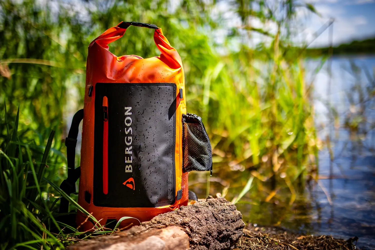 torba wodoodporna Bergson nad potokiem